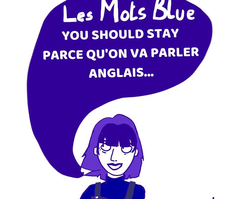 Les mots Blue ↴