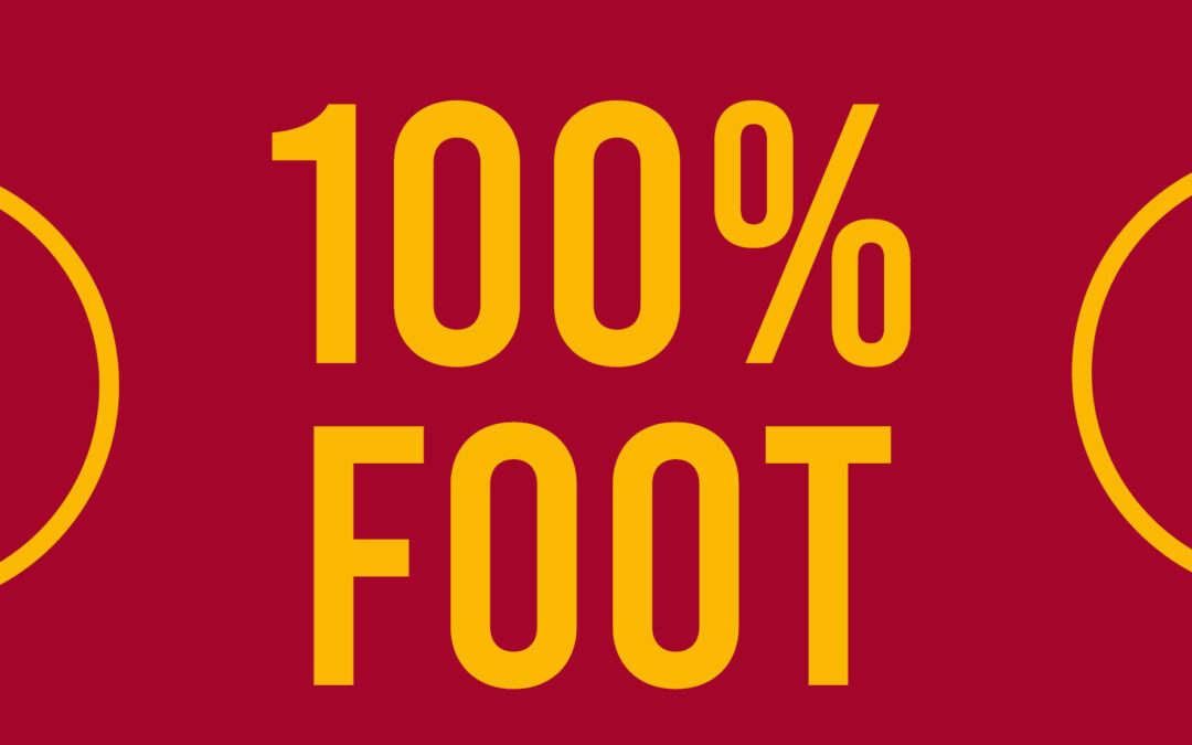 100 pour-cent Foot  ↴